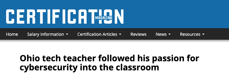 Certification Magazine