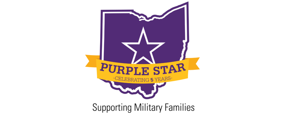 Purple Star Supporting Military Families