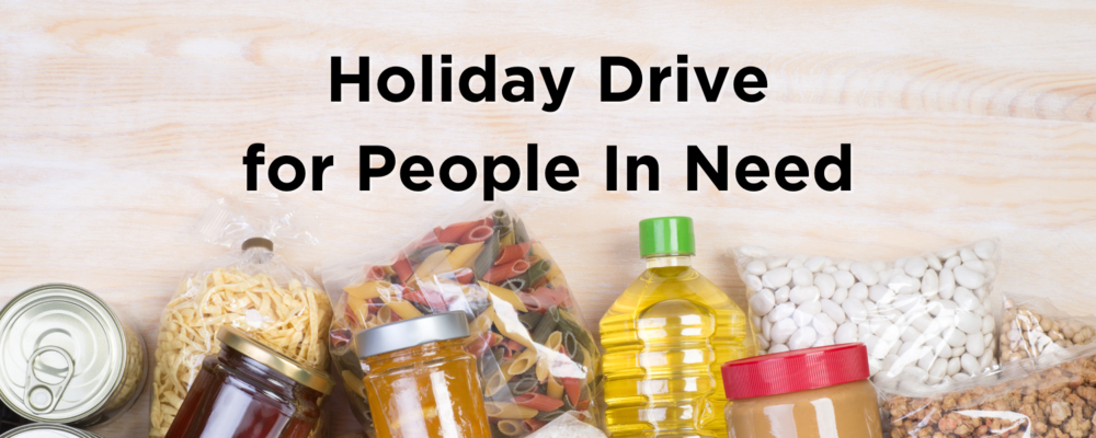 Holiday Drive for People In Need