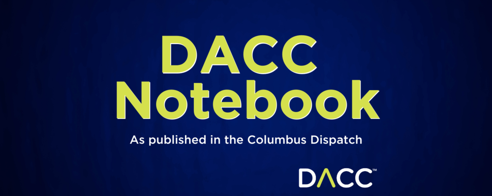 DACC Notebook. As published in the Columbus Dispatch