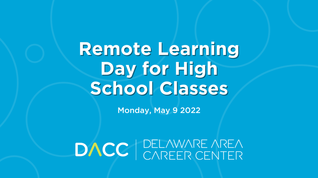 Remote Learning Day for High School Classes Monday, May 9