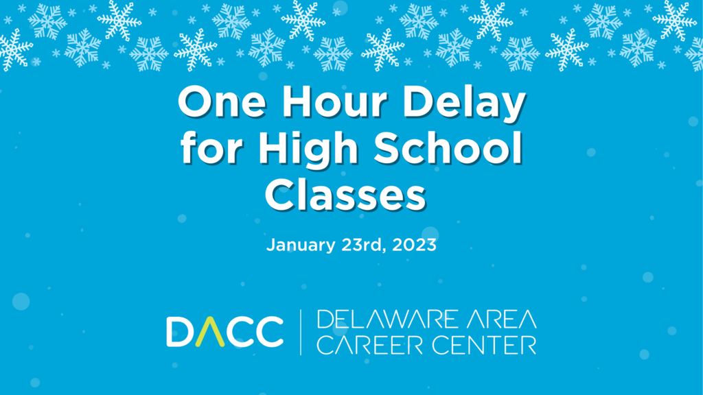One hour delay January 23